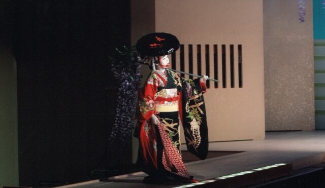 日本舞踊 藤娘 舞台写真5