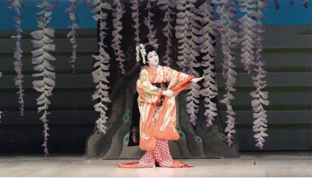 日本舞踊 藤娘 舞台写真8