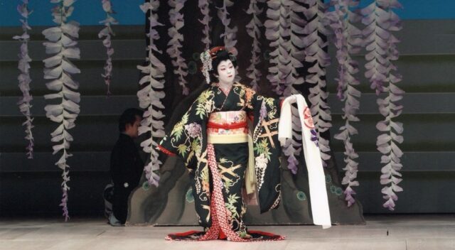 日本舞踊 藤娘 舞台写真11