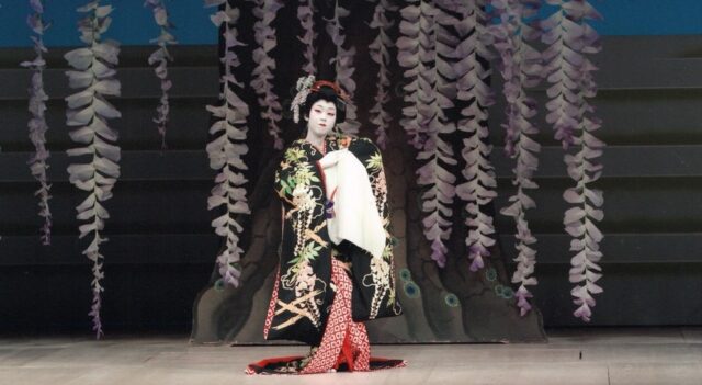 日本舞踊 藤娘 舞台写真9